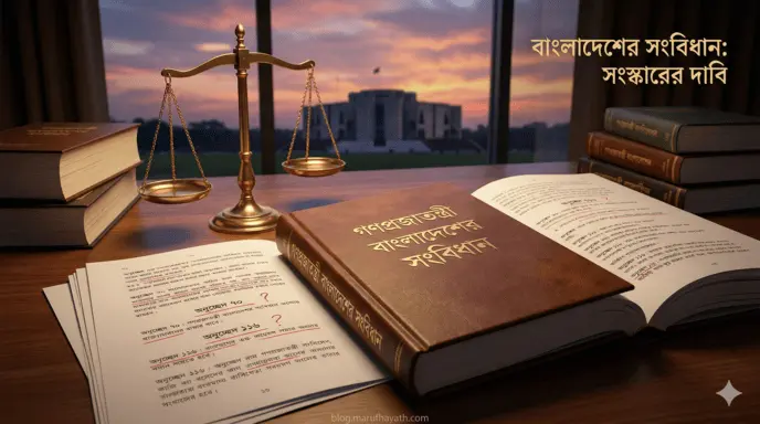 বাংলাদেশের সংবিধান: সংস্কারের দাবি ও বিতর্কিত অনুচ্ছেদ